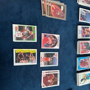 Mosses Malone Basketball card lot